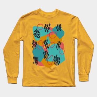 Fancy abstract doodle Long Sleeve T-Shirt